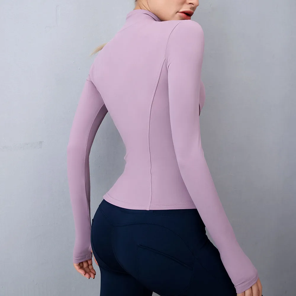 Mesh Sports Crop Top Set Women Sleeveless Workout Shirt Yoga sports jacket