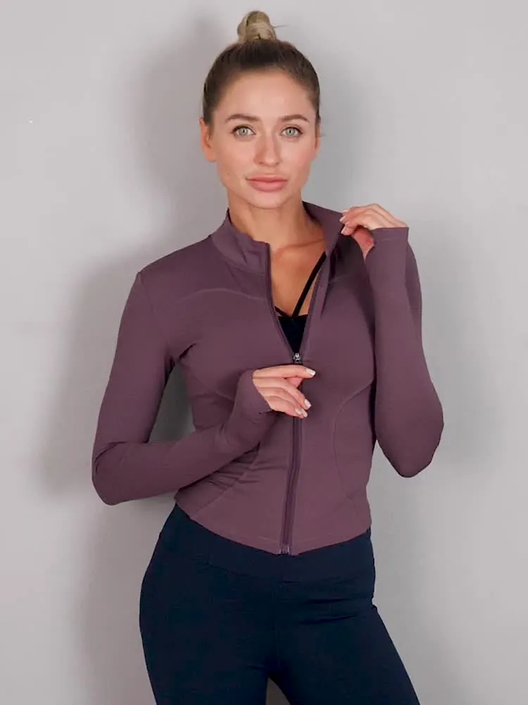 Mesh Sports Crop Top Set Women Sleeveless Workout Shirt Yoga sports jacket
