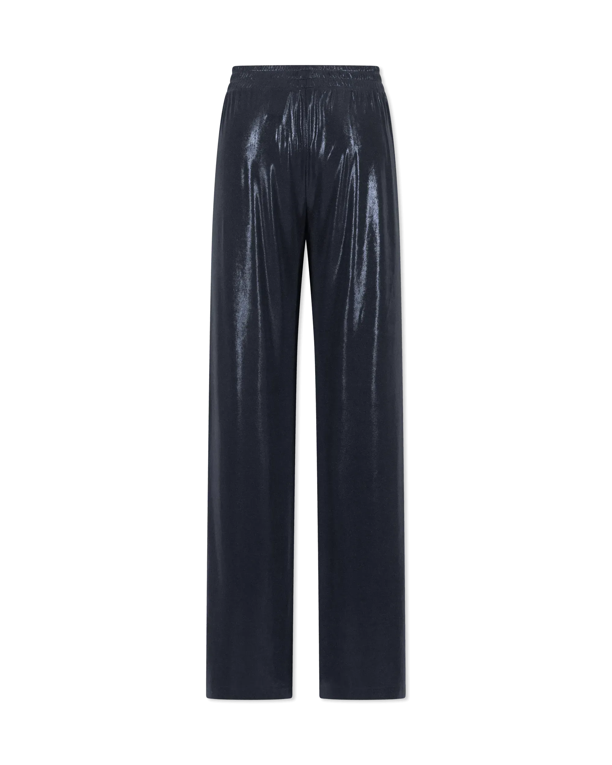 Metallic Straight Leg Sweatpants