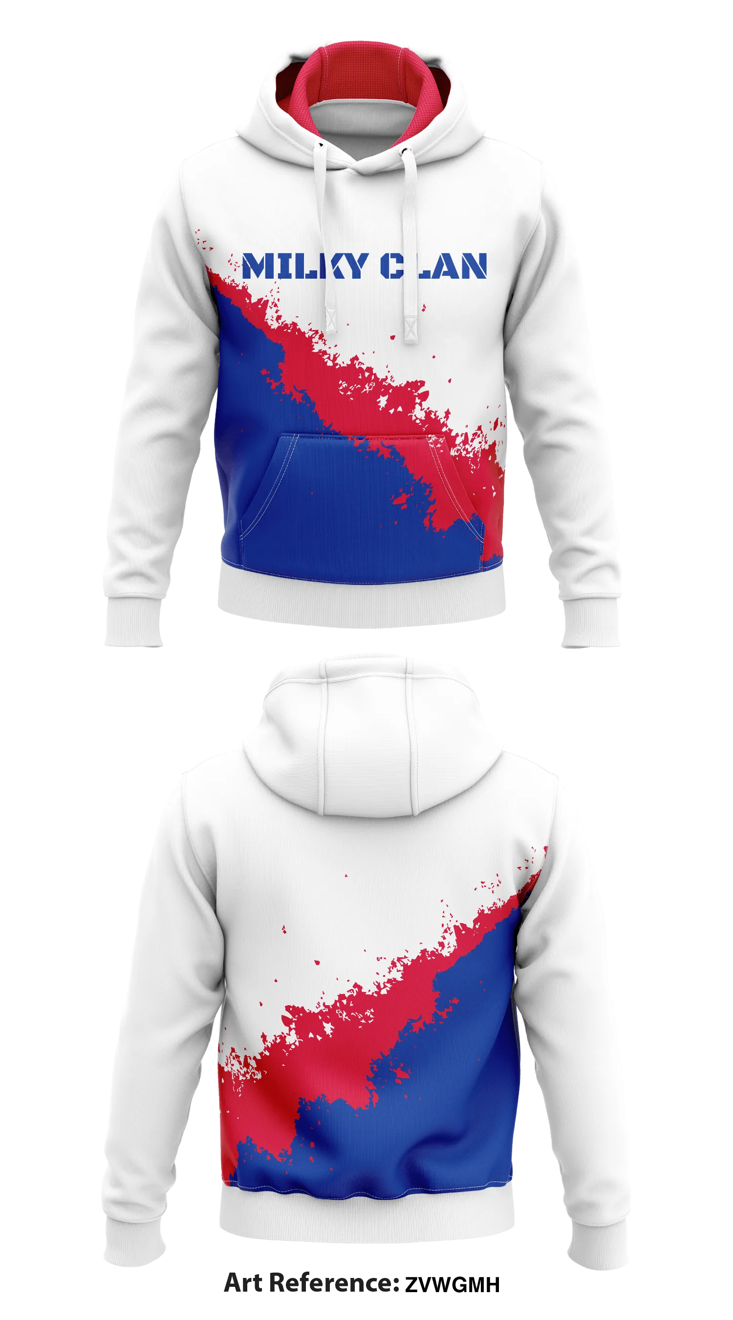 Milky Clan Store 1  Core Men's Hooded Performance Sweatshirt - ZVwGMh