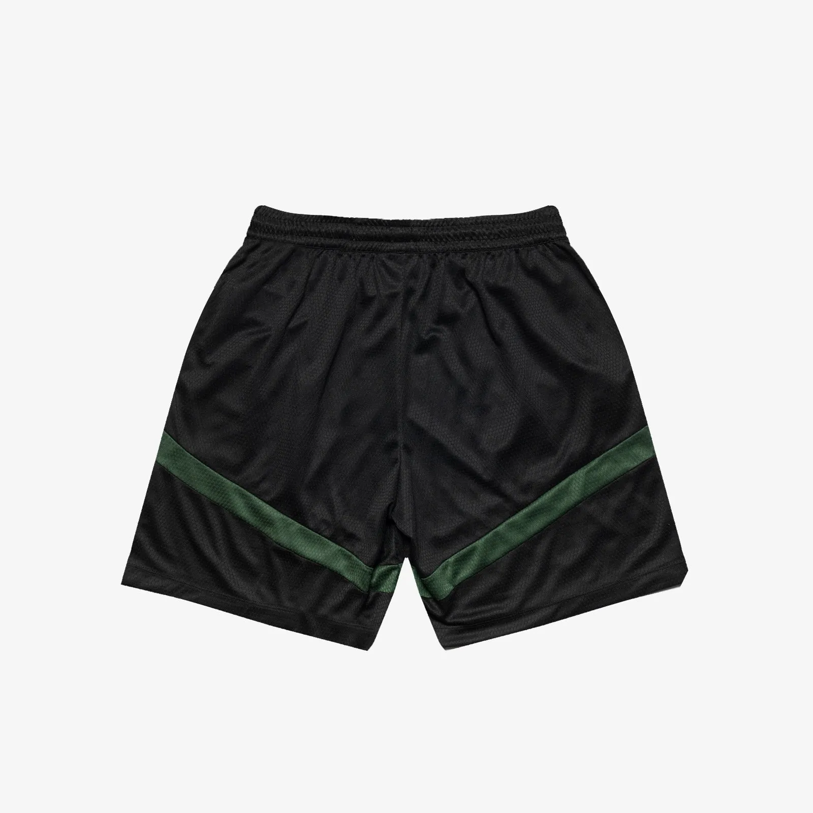 Milwaukee Bucks Icon 8" Practice Shorts - Black