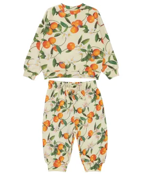 Mini Mandarin Jogging Suit
