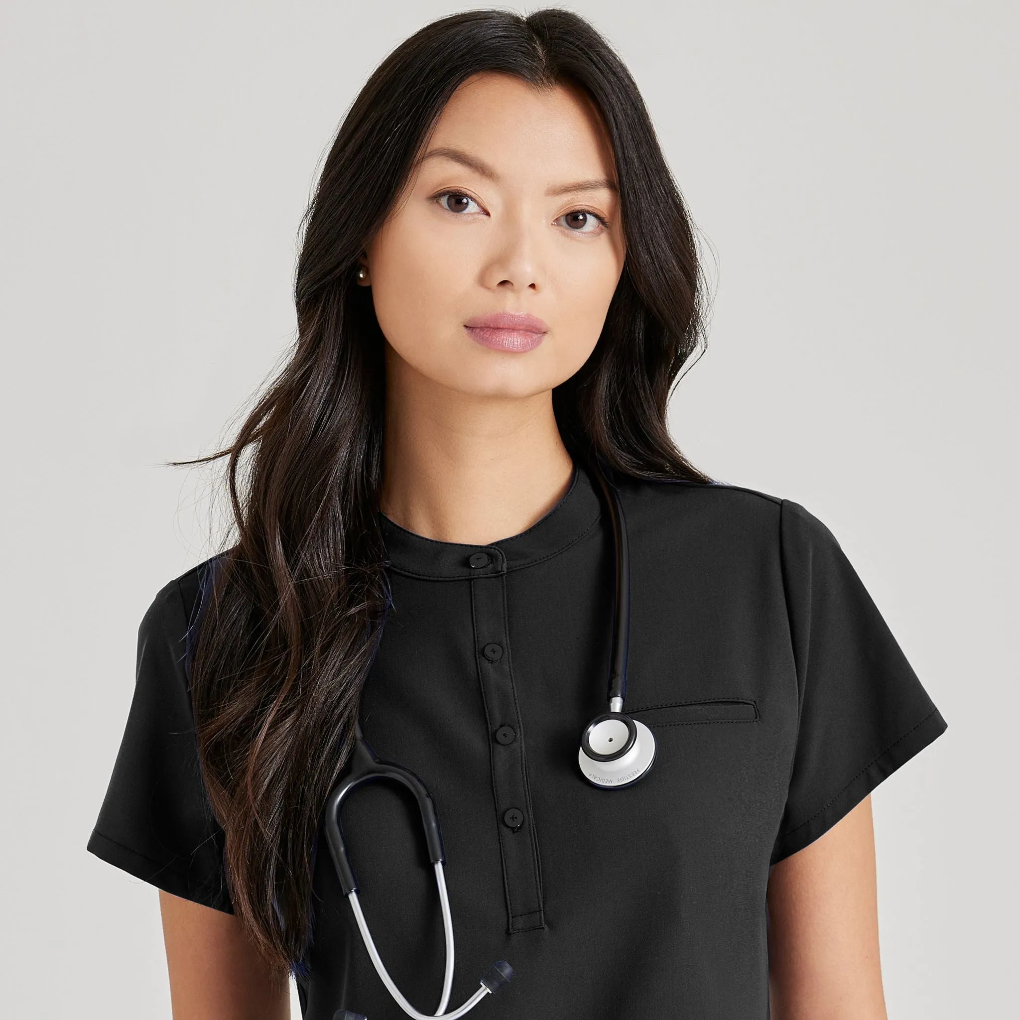 Mission Scrub Top | Black