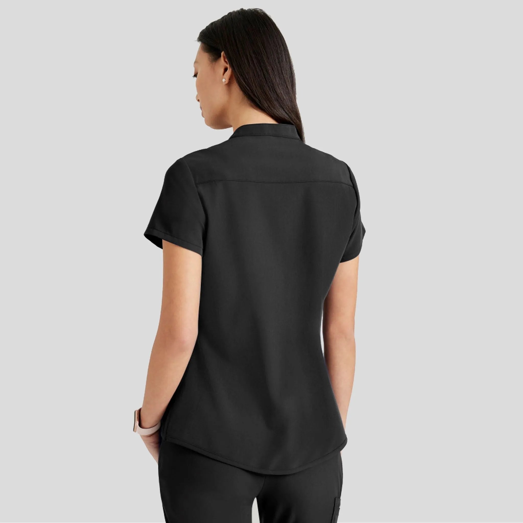 Mission Scrub Top | Black