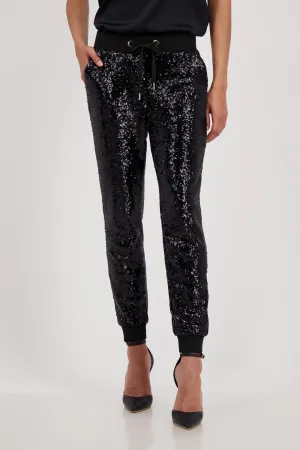 Monari Trousers Sequins 807403