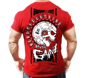 Monsta Clothing Co Brutal Gainz Soft Graphic T Shirt Mens Bodybuilding