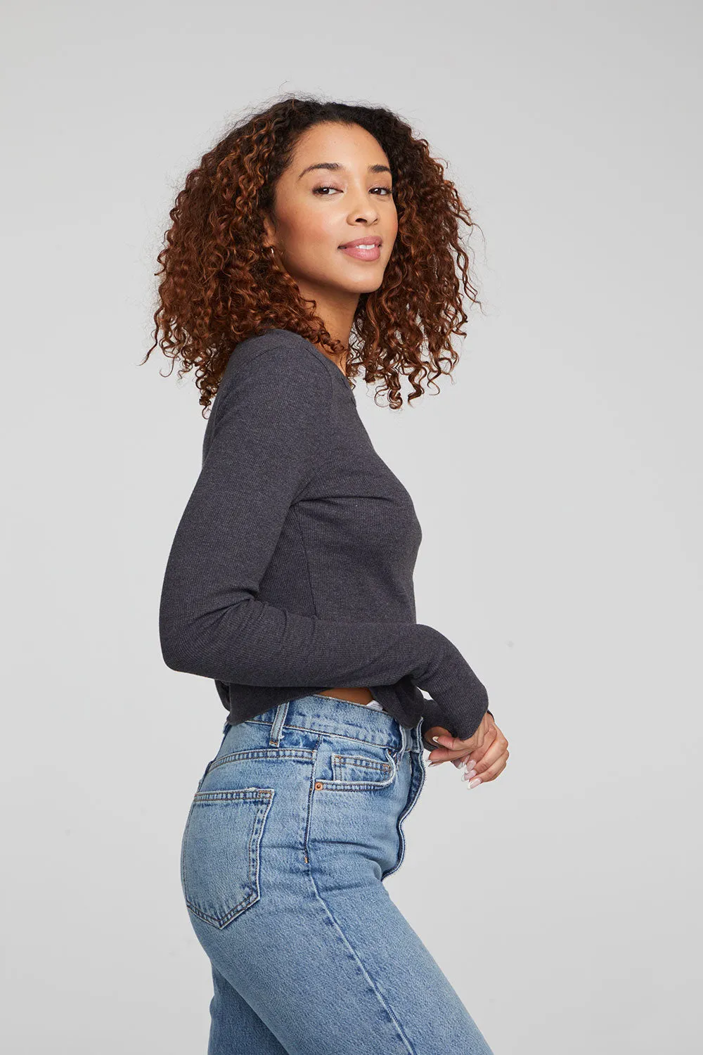 Moonlight Shadow Black Long Sleeve
