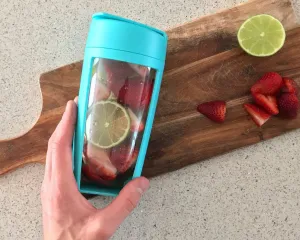 MOUS FITNESS Shaker Bottle Teal
