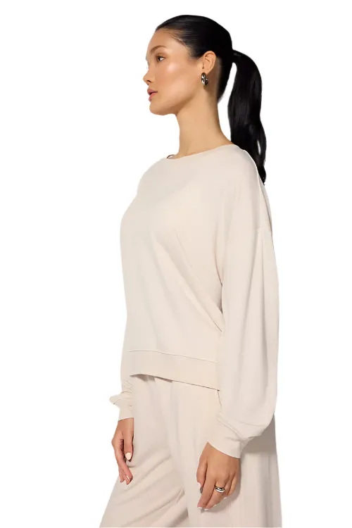MPG Tops - Women's Serene Crew Neck Relaxed Pullover