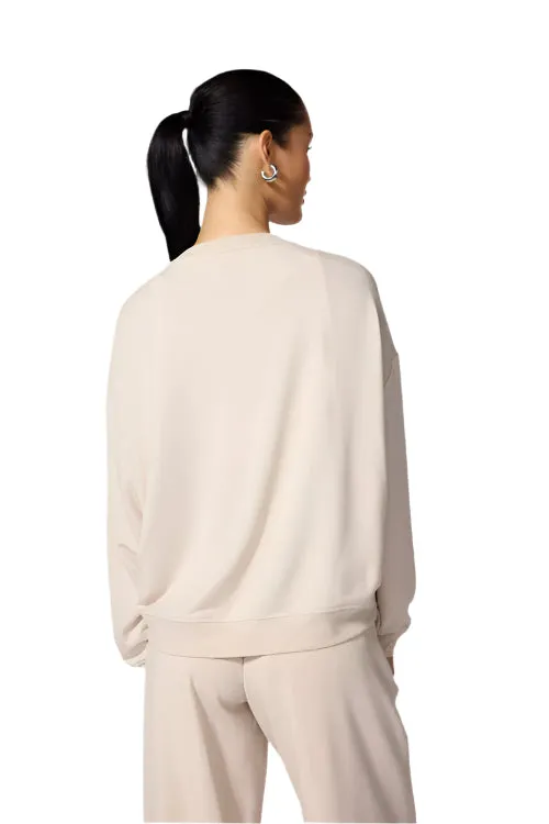 MPG Tops - Women's Serene Crew Neck Relaxed Pullover