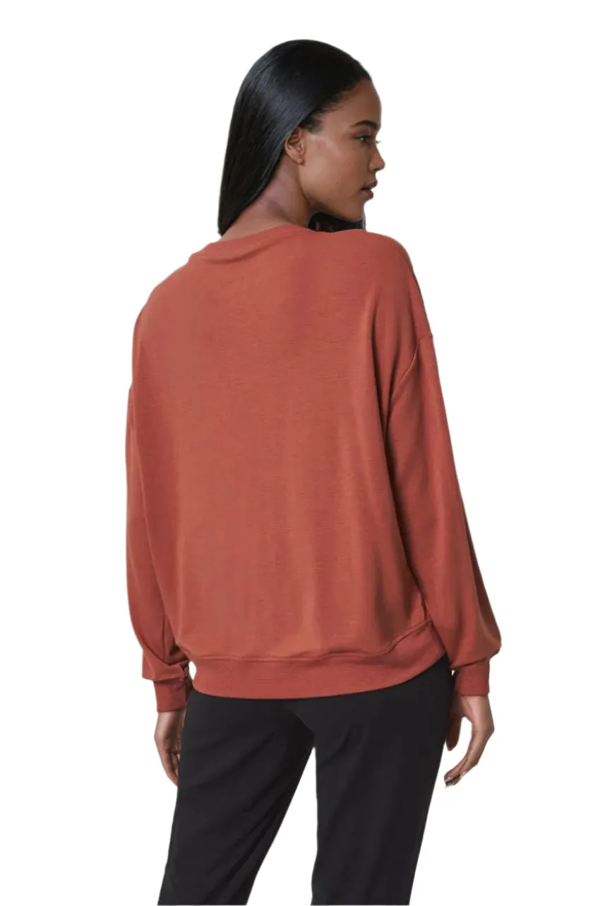 MPG Tops - Women's Serene Crew Neck Relaxed Pullover