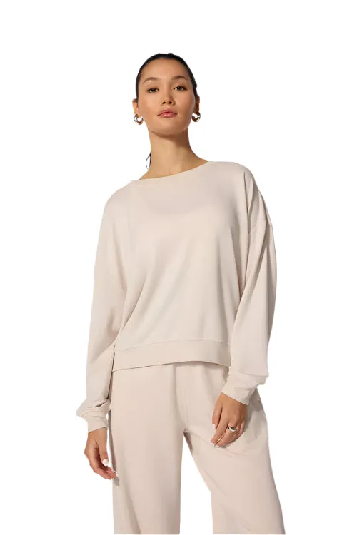 MPG Tops - Women's Serene Crew Neck Relaxed Pullover