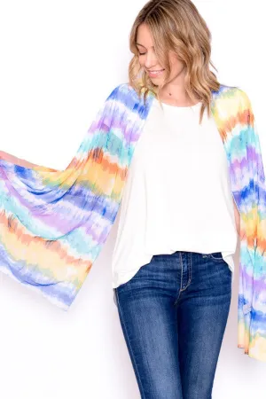 Multi Color Mesh Scarf