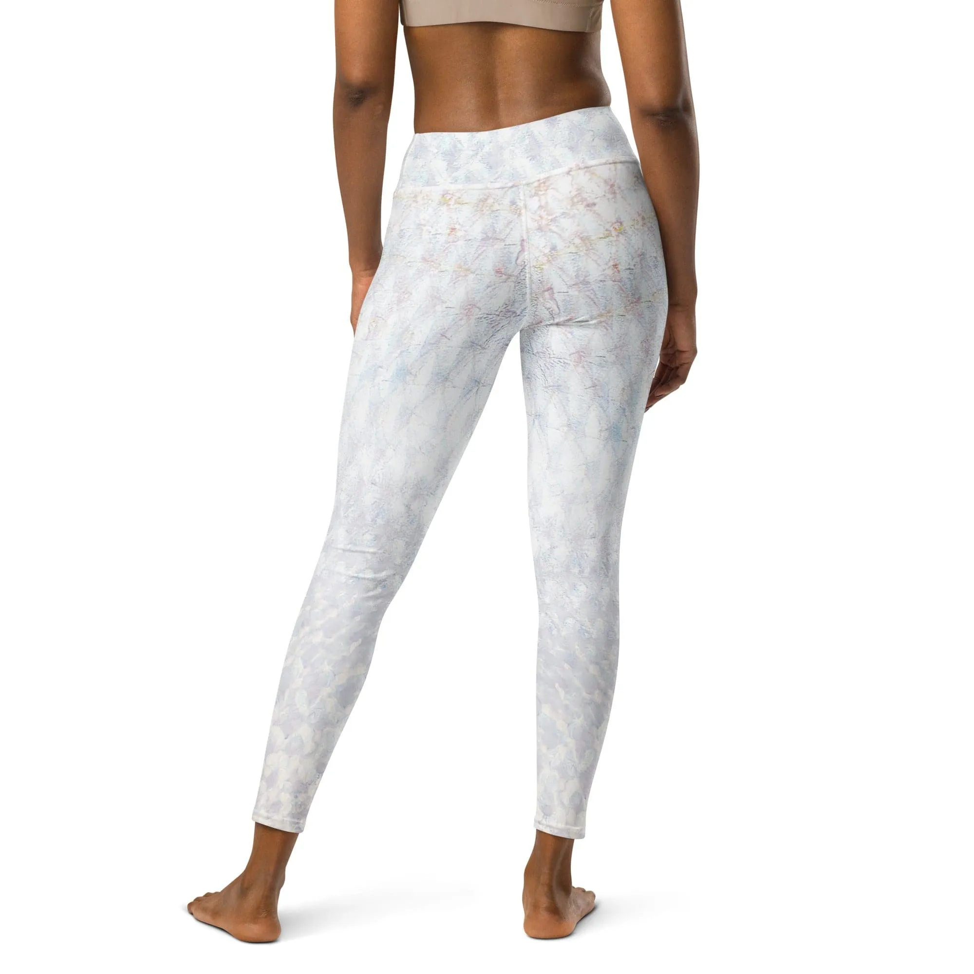 Mutton Moves Yoga Pants, Flat Front Athletic Leggings