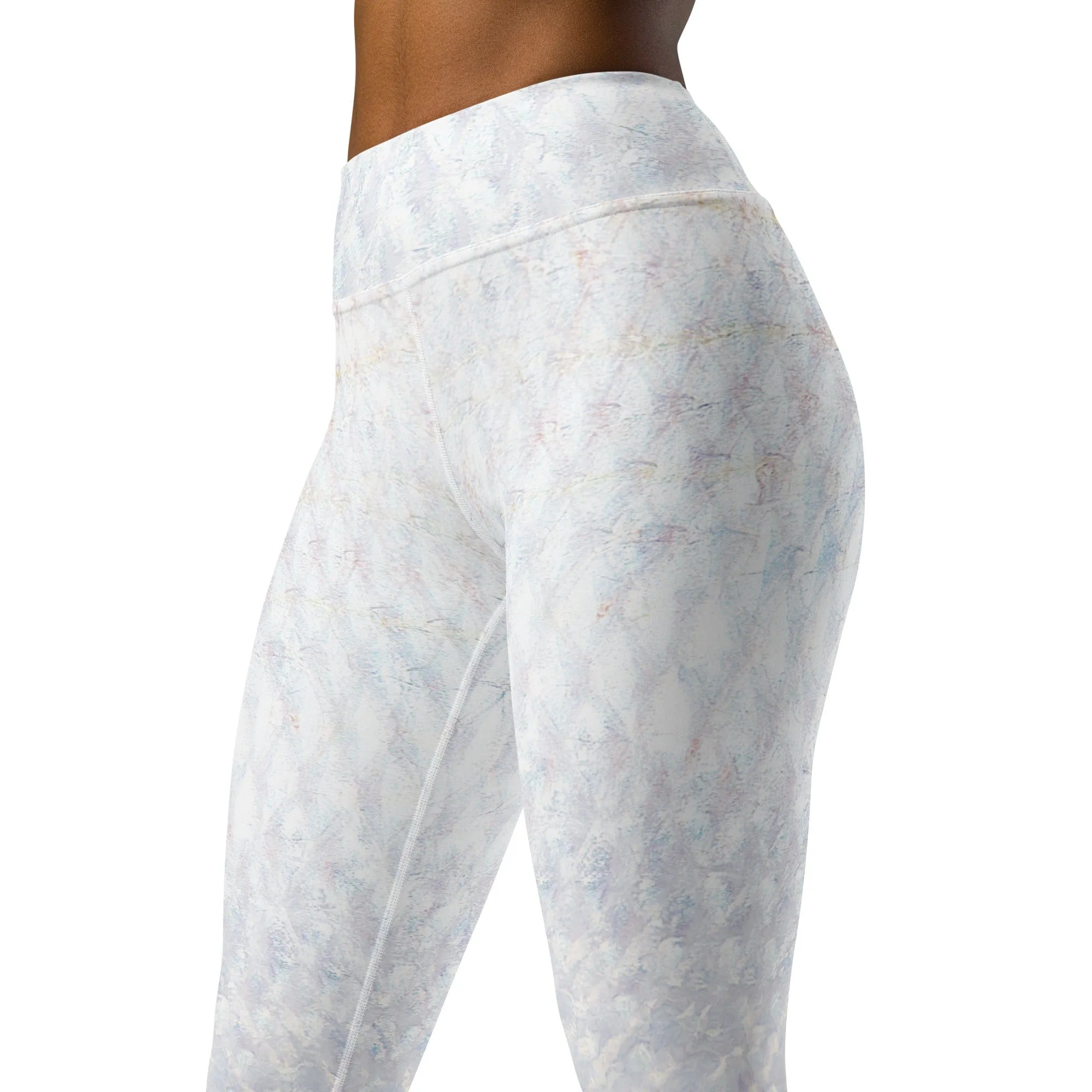 Mutton Moves Yoga Pants, Flat Front Athletic Leggings