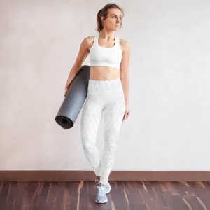 Mutton Moves Yoga Pants, Flat Front Athletic Leggings
