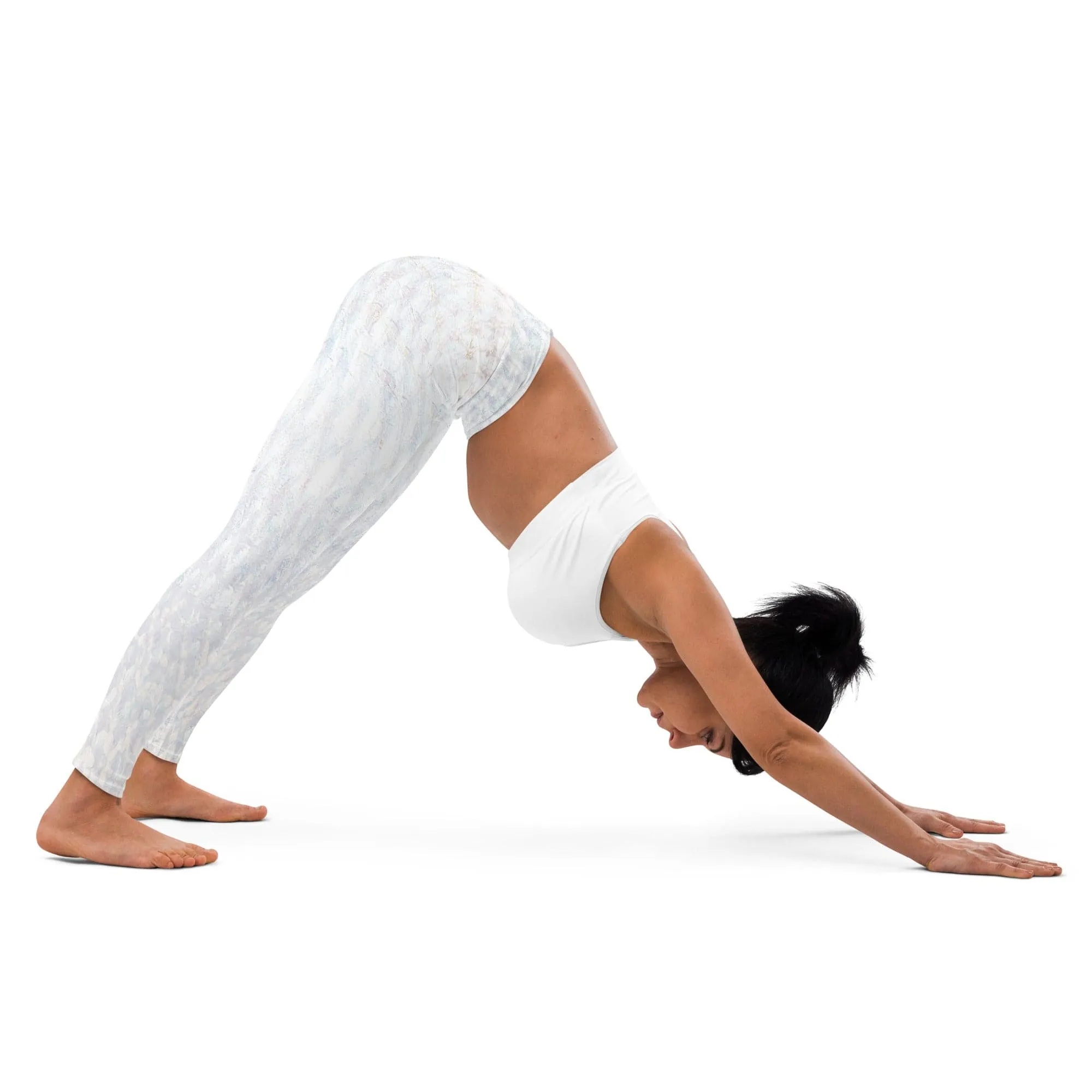 Mutton Moves Yoga Pants, Flat Front Athletic Leggings