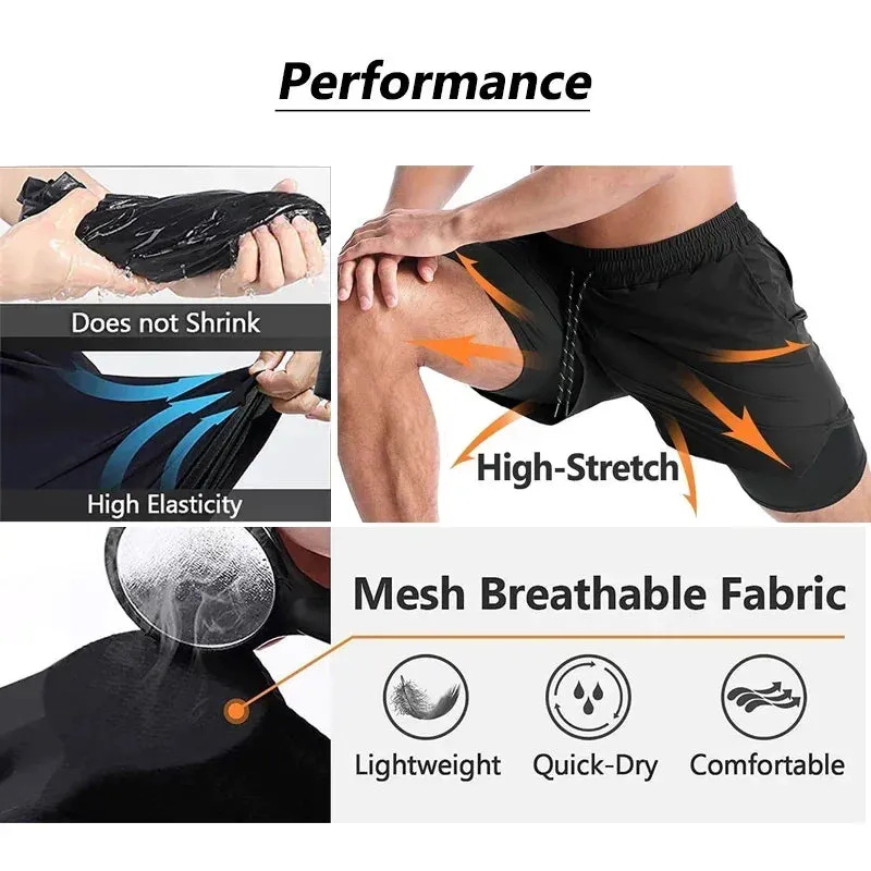 Naruto 'Uchiha' Performance Shorts w/ Compression Lining