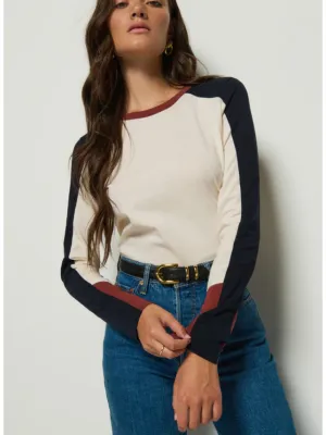 Nation Carmen Colorblock Tee in Topa Color Block