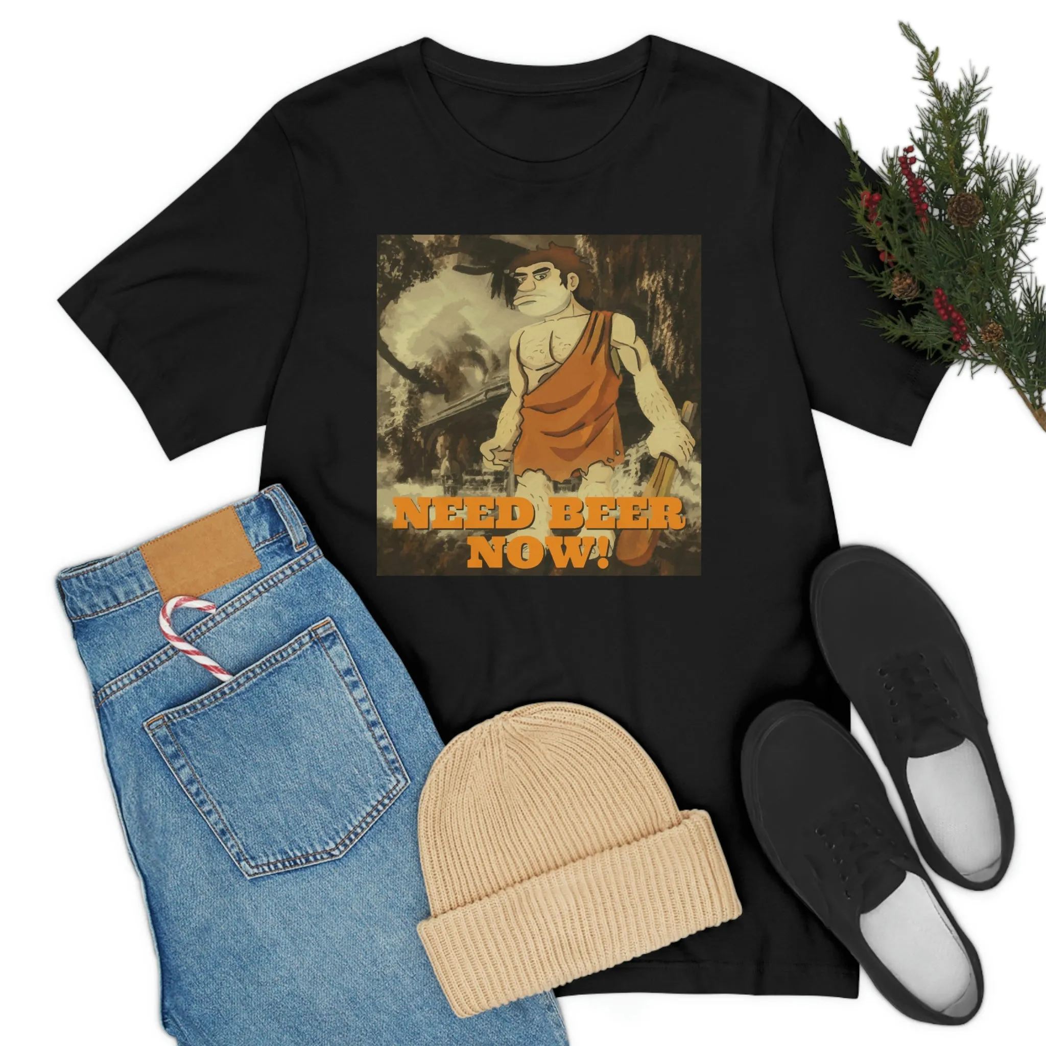 Need Beer Now! Short Sleeve Tee