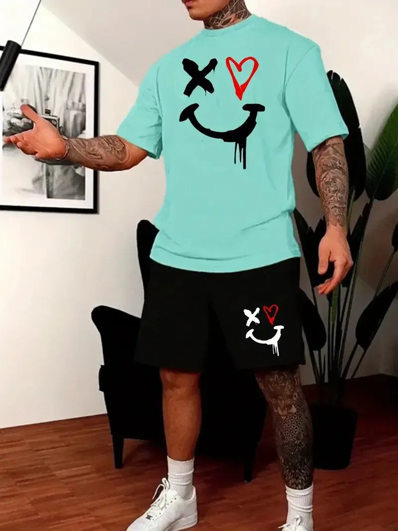 New Men’s 3D Tracksuit Summer Fashion Clothes
