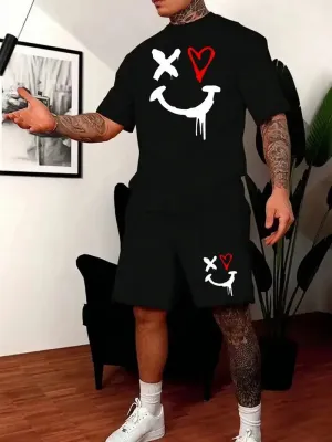 New Men’s 3D Tracksuit Summer Fashion Clothes