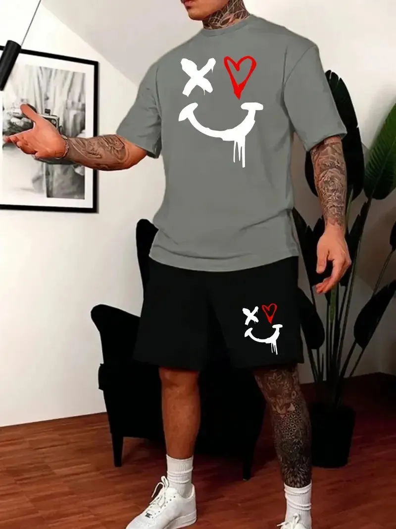 New Men’s 3D Tracksuit Summer Fashion Clothes