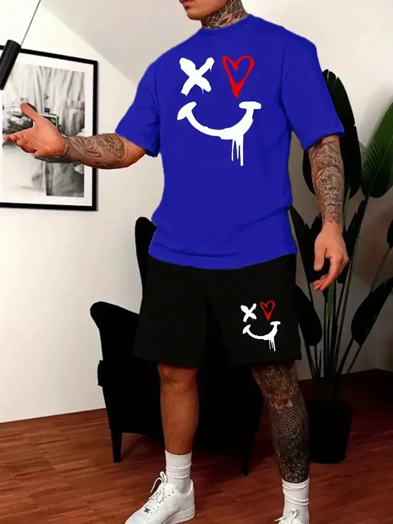 New Men’s 3D Tracksuit Summer Fashion Clothes