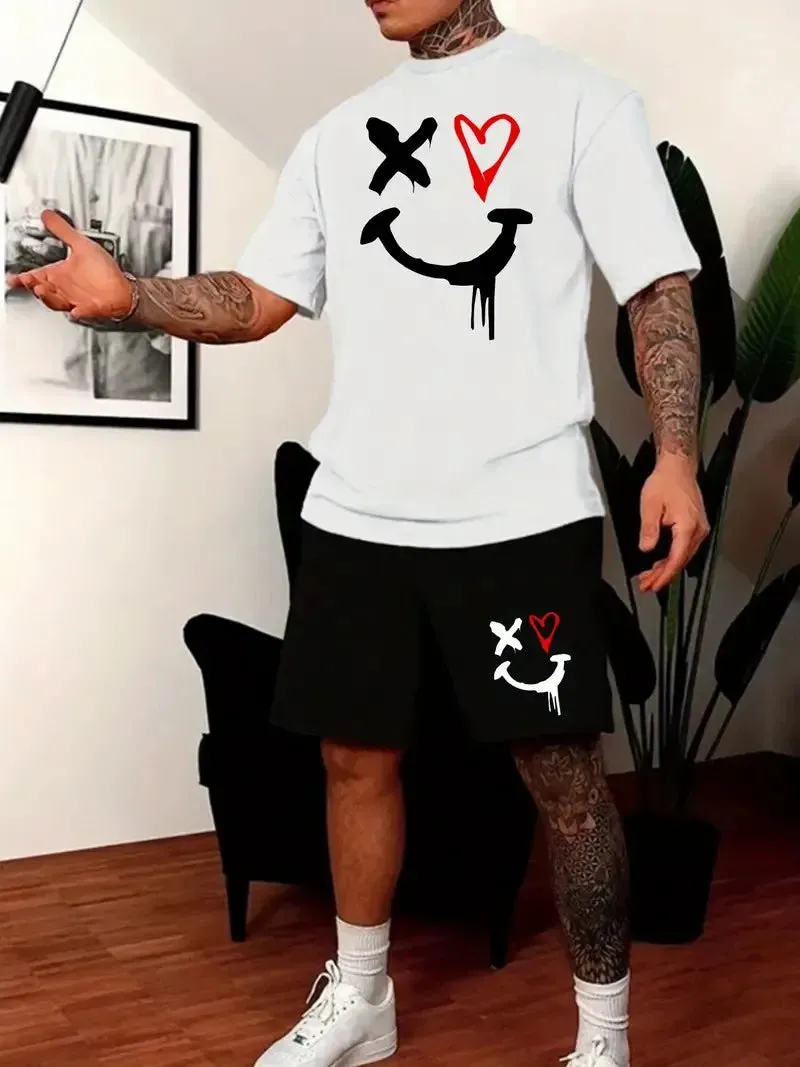 New Men’s 3D Tracksuit Summer Fashion Clothes