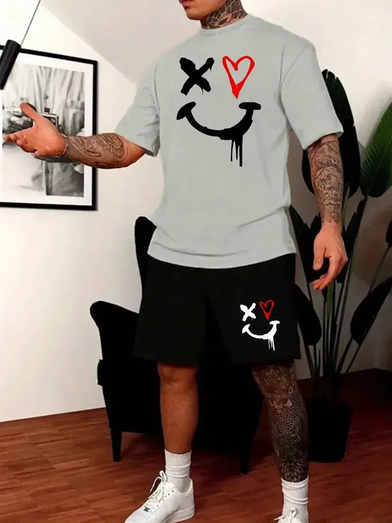 New Men’s 3D Tracksuit Summer Fashion Clothes
