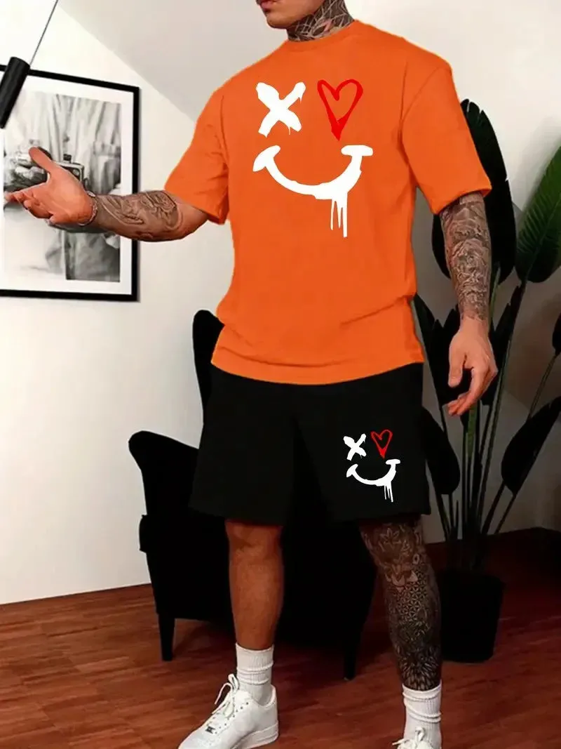 New Men’s 3D Tracksuit Summer Fashion Clothes