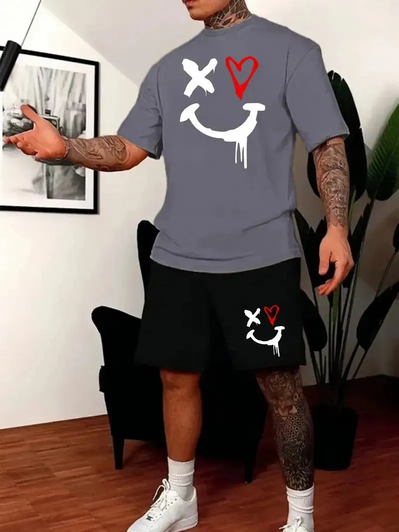 New Men’s 3D Tracksuit Summer Fashion Clothes