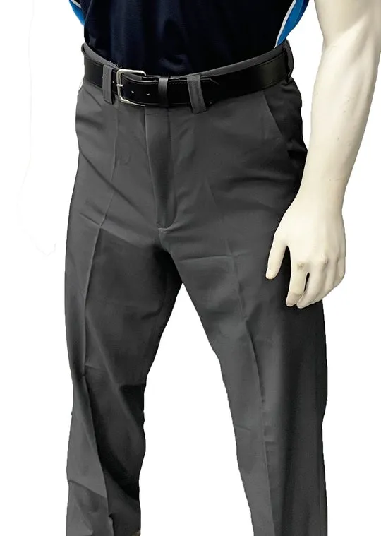 NEW! Men's Smitty 4-Way Stretch Umpire Flat Front Pants "Non-Expander"