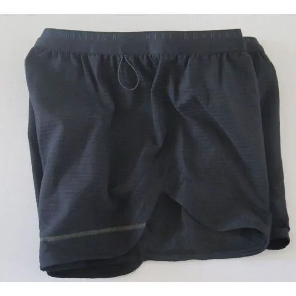 Nike DC5243 010 Women's Sz S Black Standard Fit Engineered Running Shorts $85 