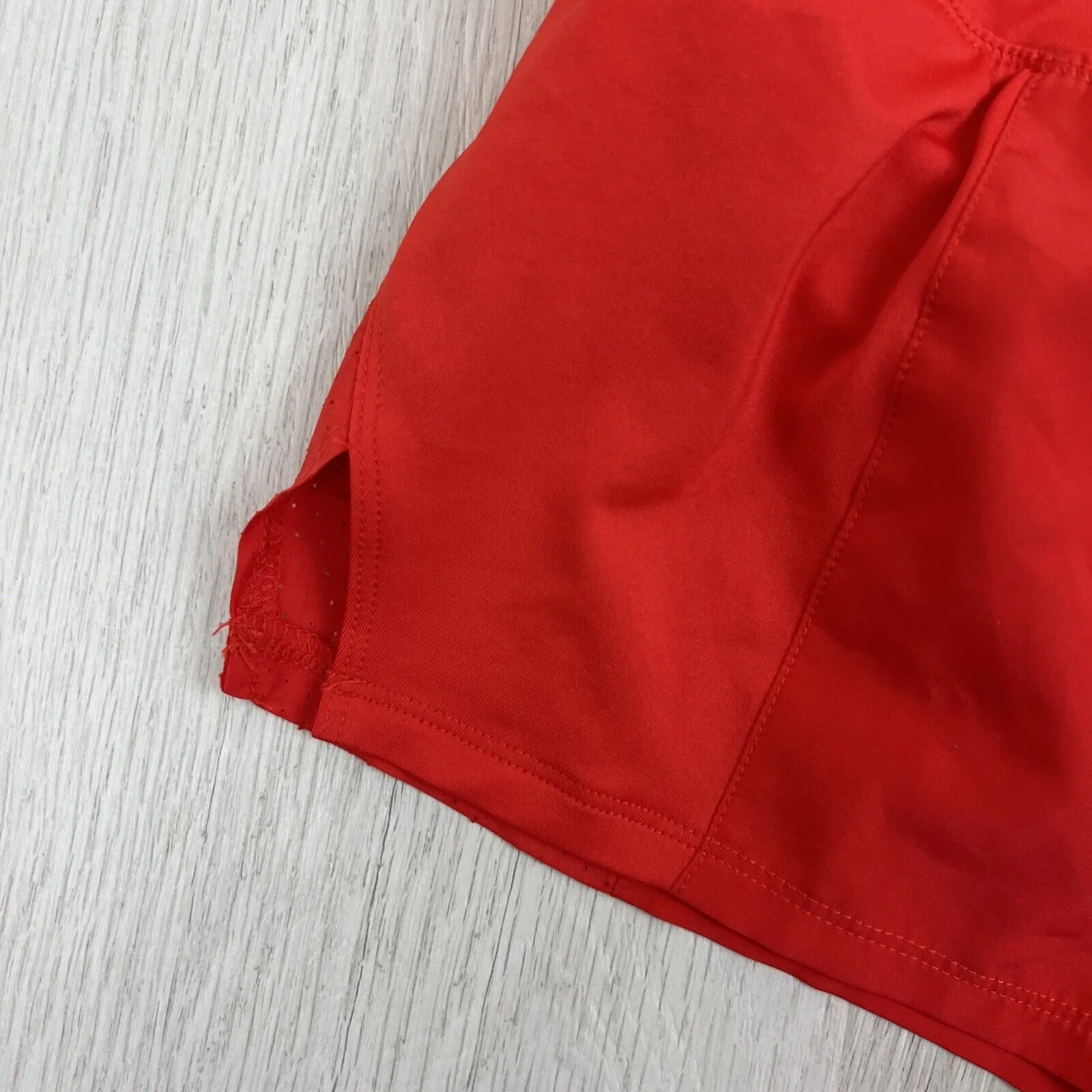 Nike Womens Red Athletic Running Shorts Size Small (New)