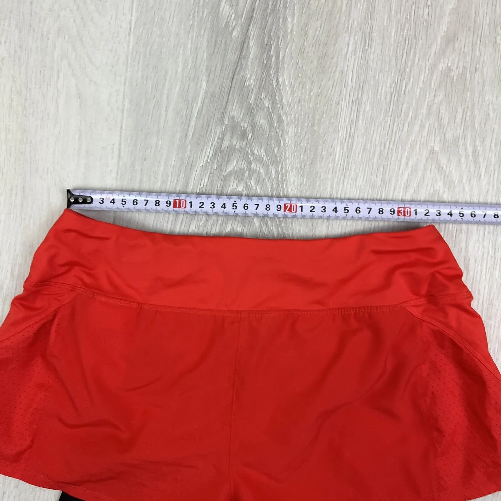 Nike Womens Red Athletic Running Shorts Size Small (New)