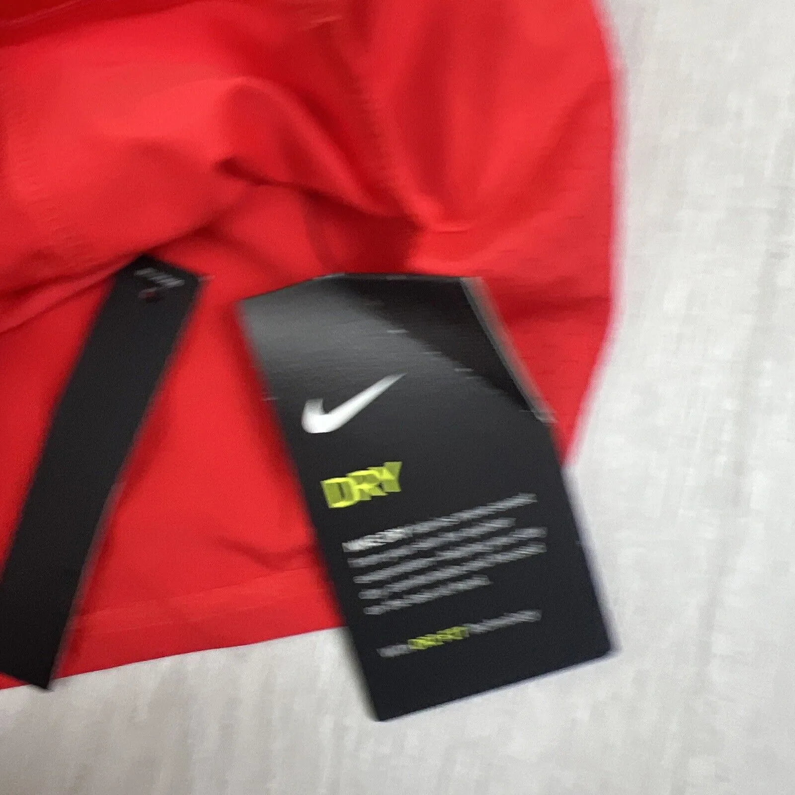 Nike Womens Red Athletic Running Shorts Size Small (New)
