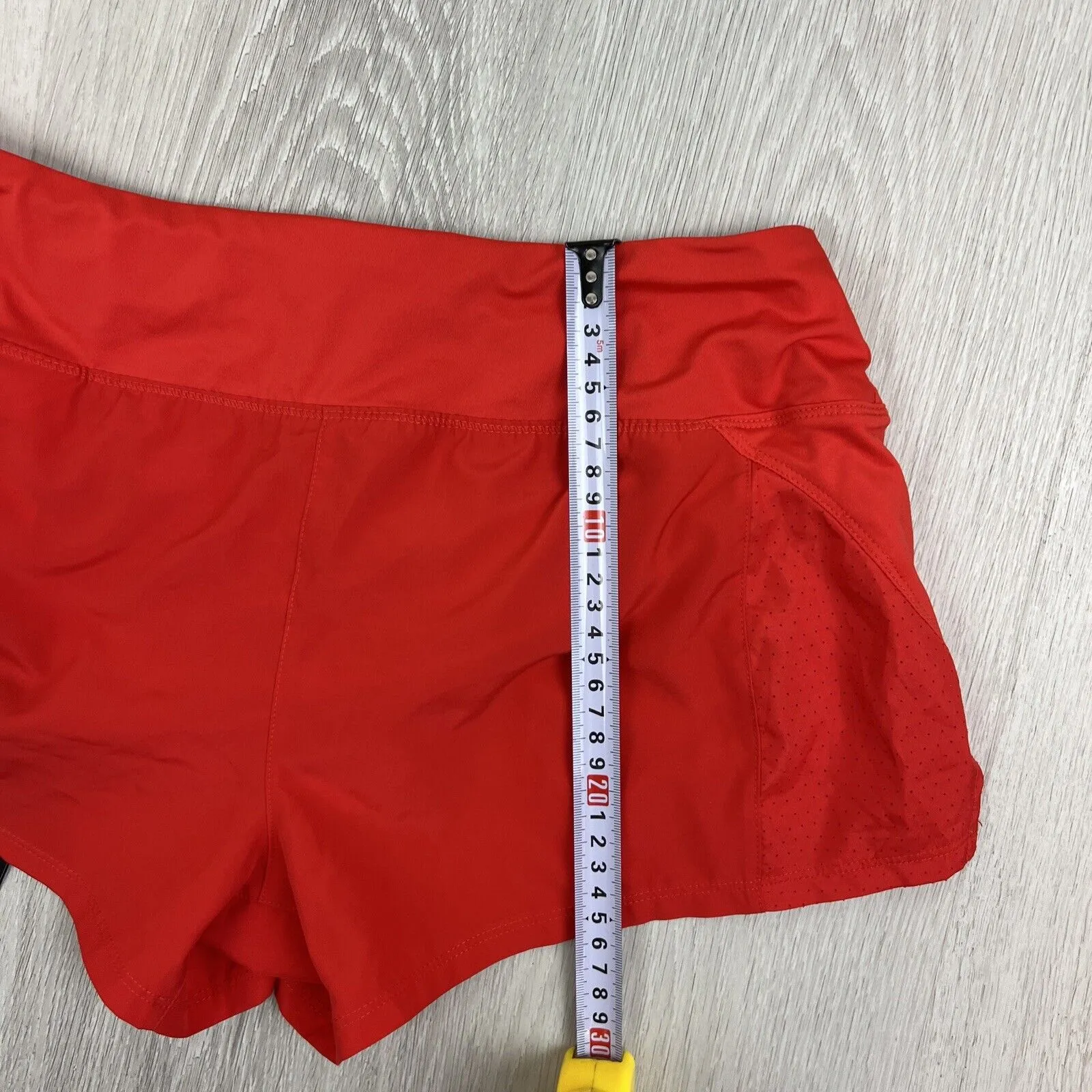 Nike Womens Red Athletic Running Shorts Size Small (New)