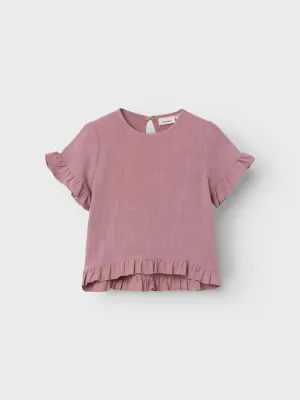 NMFDOLIE T-Shirts & Tops - Nostalgia Rose