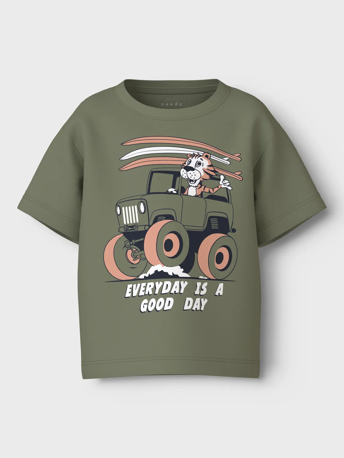 NMMVAGNO T-Shirts & Tops - Oil Green