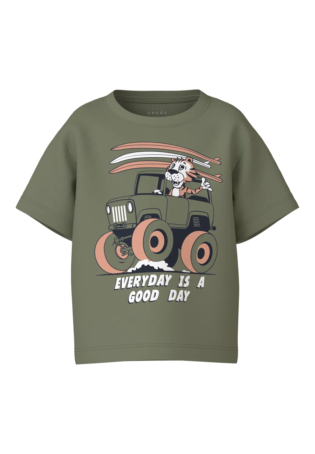 NMMVAGNO T-Shirts & Tops - Oil Green