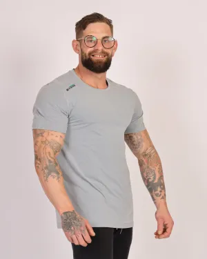 No Plateau Focus Tee | Lightweight & Quick-Dry (GREY)
