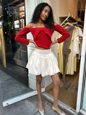 Noa Skirt in Ivory
