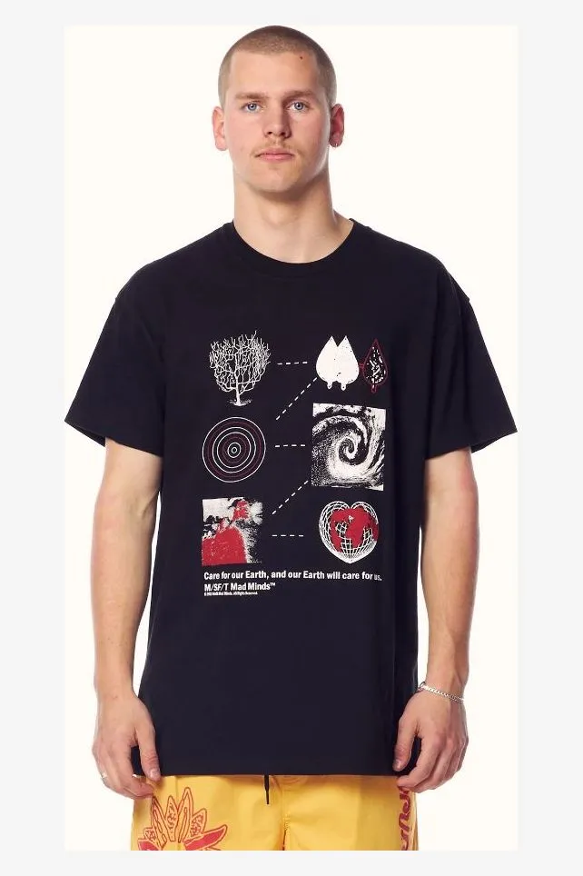 NOR NINA 50/50 SS TEE - PIGMENT BLACK
