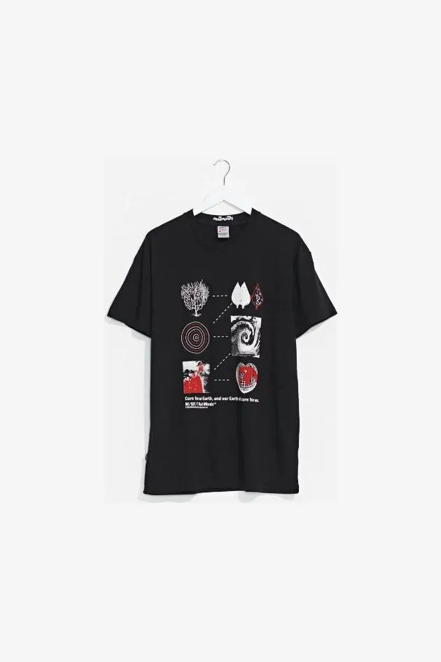 NOR NINA 50/50 SS TEE - PIGMENT BLACK