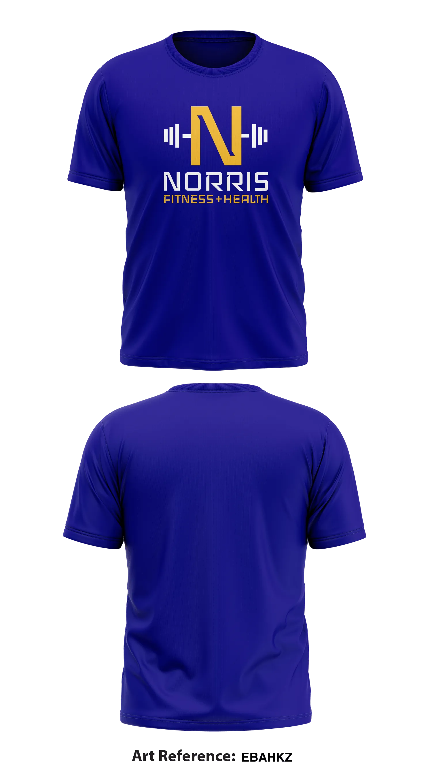 Norris Fitness  Health Store 1 Core Men's SS Performance Tee - ebahKz