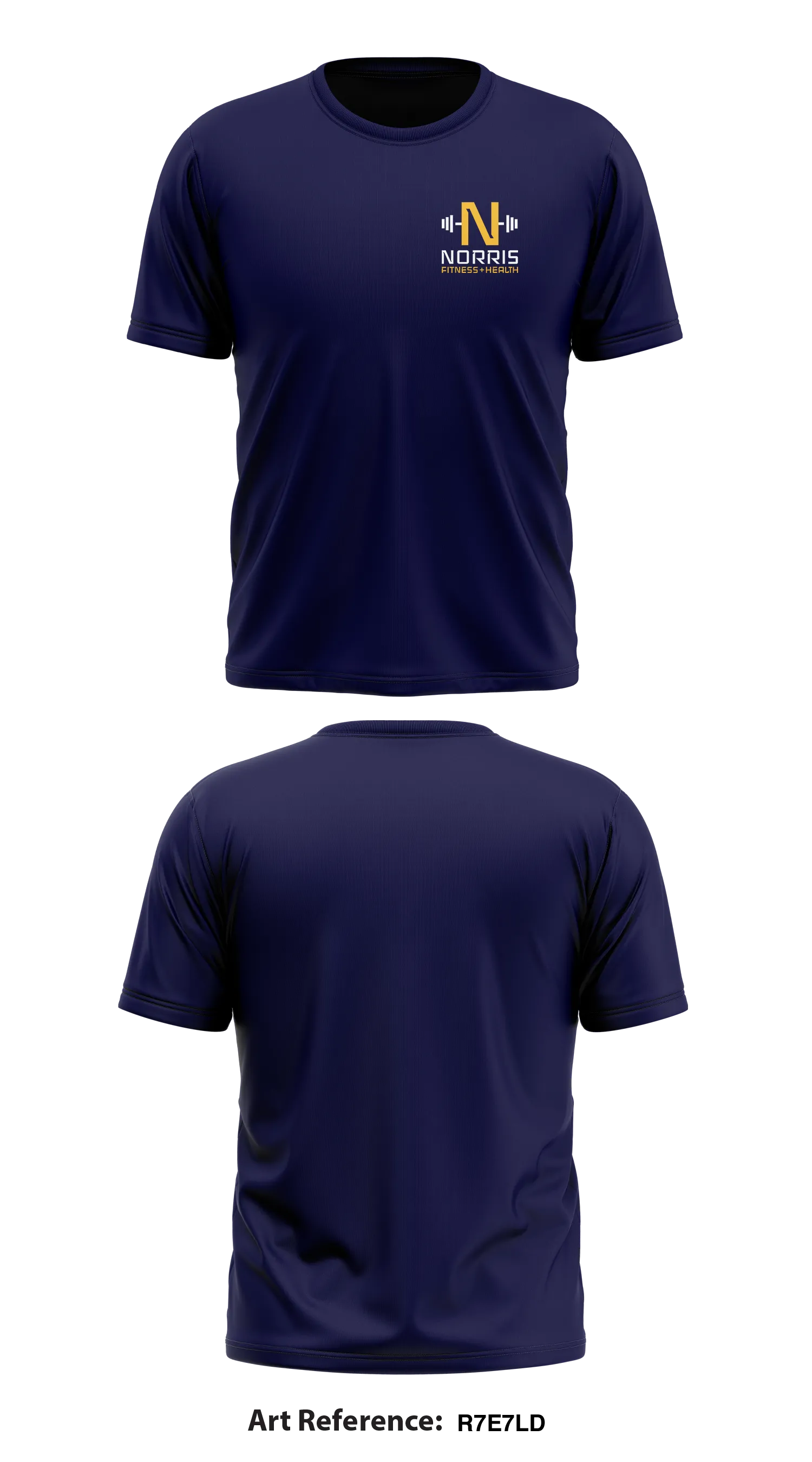 Norris Fitness  Health Store 1 Core Men's SS Performance Tee - R7E7LD
