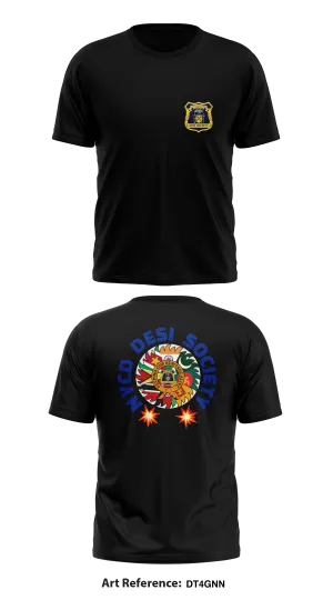 NYCD DESI SOCIETY  Store 1 Core Men's SS Performance Tee - dT4gnN