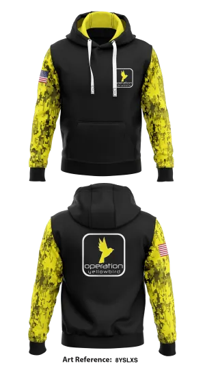 Operation Yellowbird Store 1  Core Men's Hooded Performance Sweatshirt - 8ySLXS