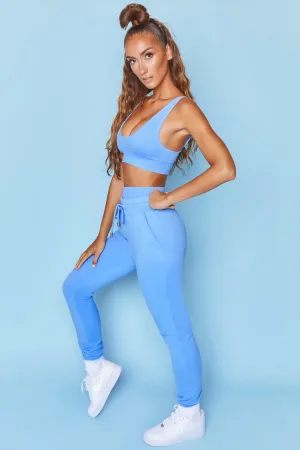 Outdoor Yoga Suit Fitness  Crop Set